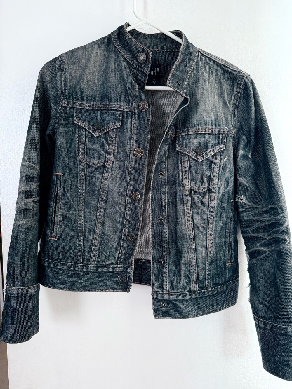 Vintage GAP Women’s Rigid Denim Jacket XS